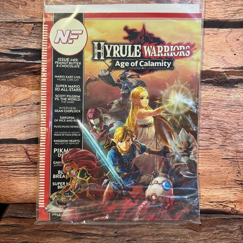 NF Magazine December 2020 Issue #49 Hyrule Warriors Age of Calamity Nintendo